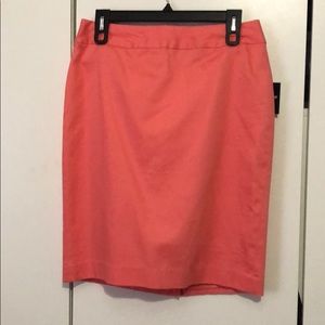 Orange skirt